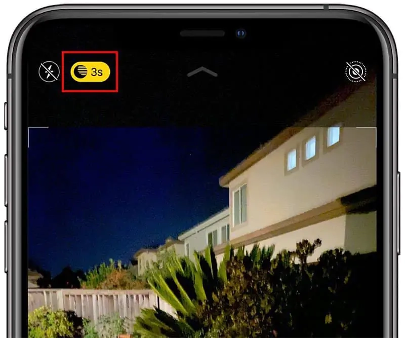 Chế độ Night Mode trên iPhone 